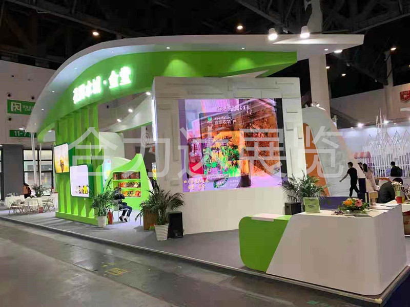 成都展览工厂分享小展位的布局